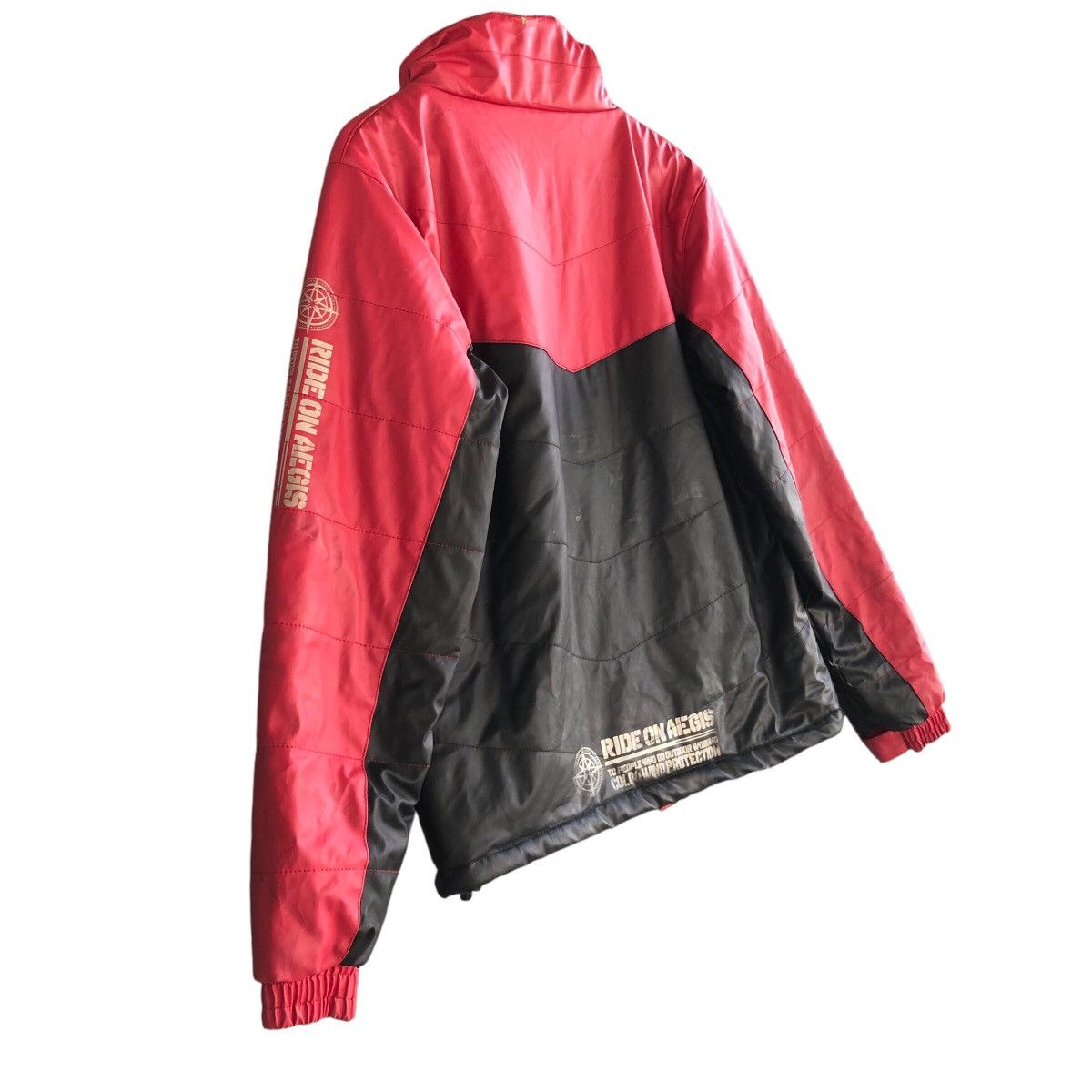 Vintage Ride On Aegis Biker Leather Jacket Size L Size US L / EU 52-54 / 3 - 9 Thumbnail