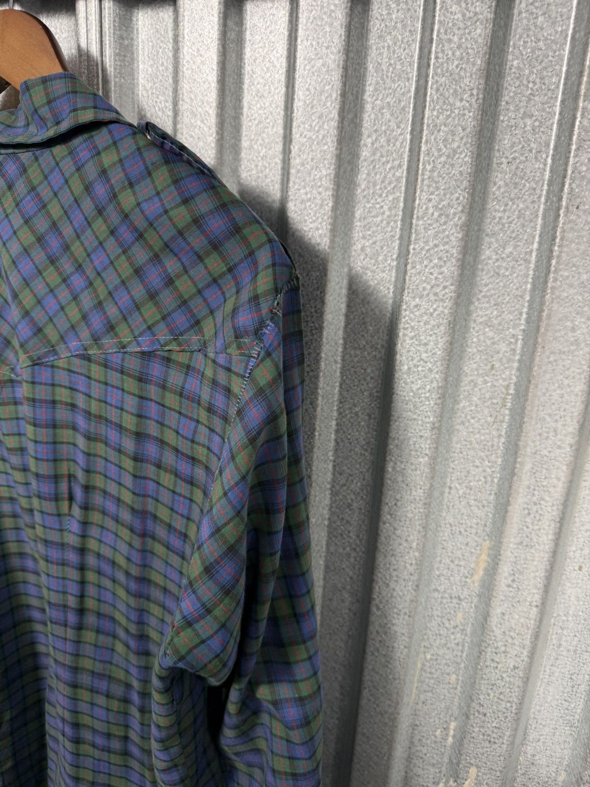 Other Vintage Road Runner Pearl Snap Western Cowboy Plaid Shirt Size US XL / EU 56 / 4 - 13 Thumbnail