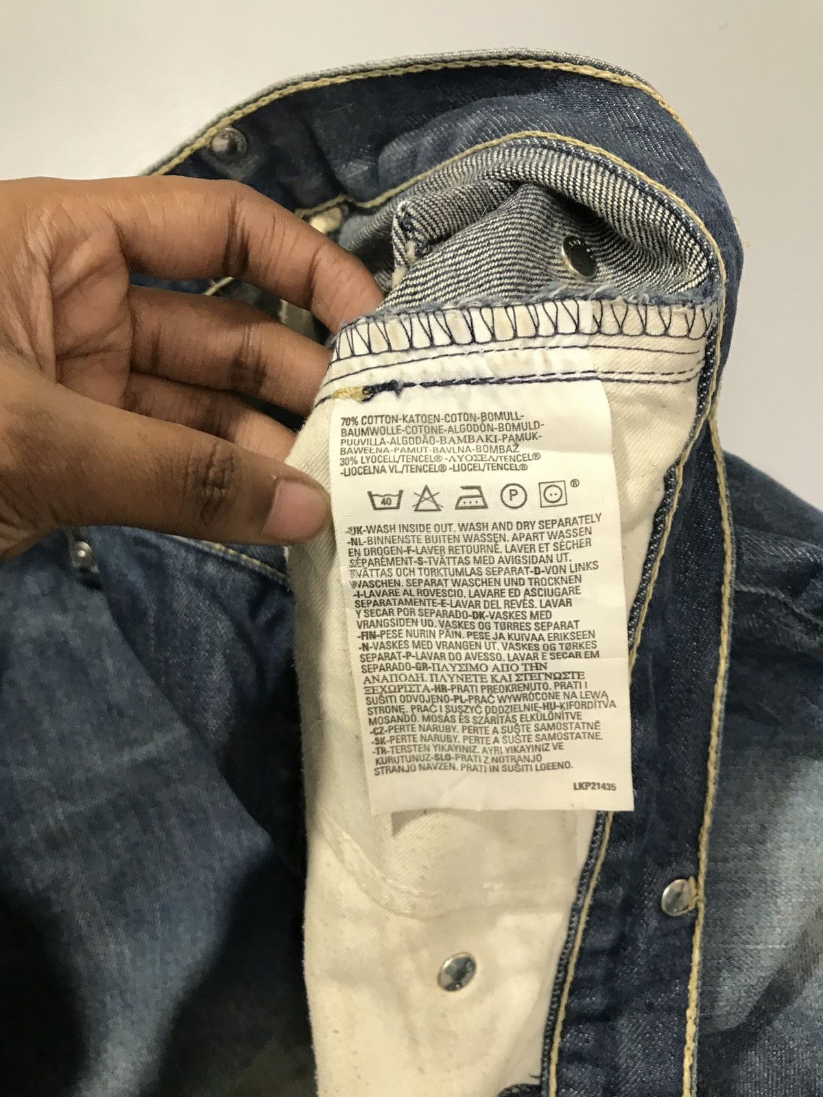 Levi's Vintage Levi’s engineer jeans Size US 30 / EU 46 - 7 Thumbnail