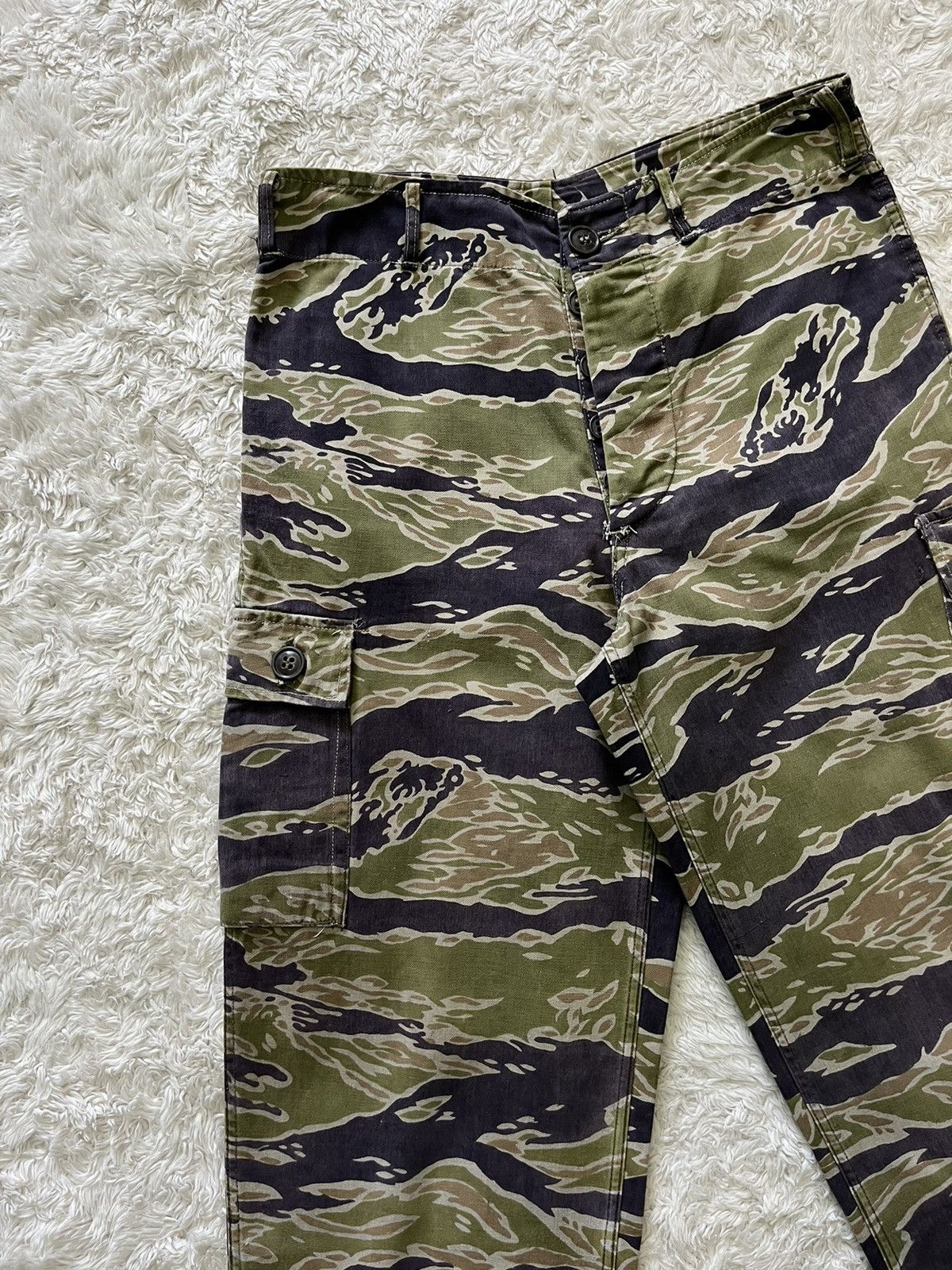 Vintage true vintage arvn vietnam war us army tiger stripe pants Size US 29 - 7 Thumbnail