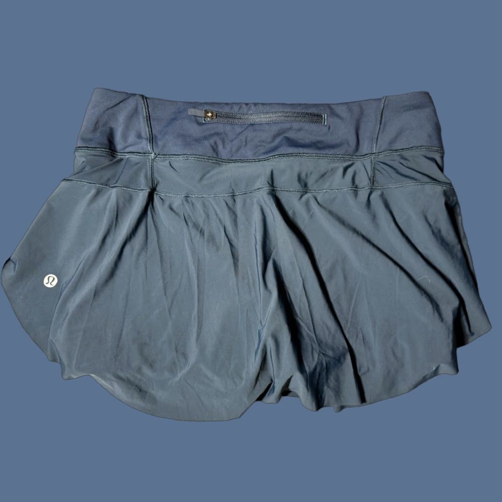 Lululemon Lululemon Skirt 6 Teal Green Quick Pace 13” Submarine Mini Women Running Tennis Activewear Size 28" / US 6 / IT 42 - 1 Thumbnail