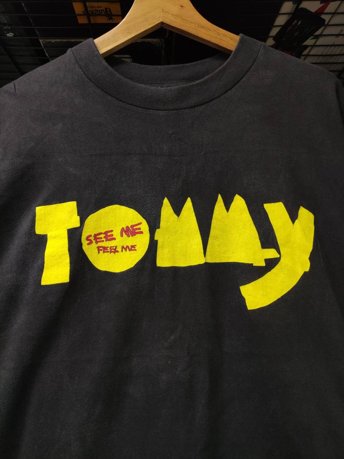 Band Tees Vtg 90's The Who " Tommy " Album Promo T-Shirt Size US L / EU 52-54 / 3 - 1 Thumbnail
