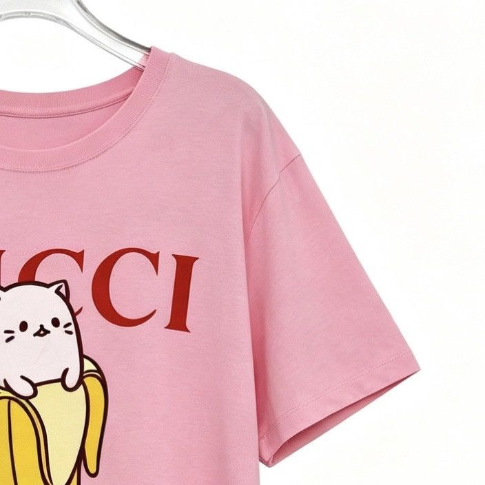 Gucci GUCCI x Bananya Short Sleeve T-shirt K26WX Size S / US 4 / IT 40 - 3 Thumbnail