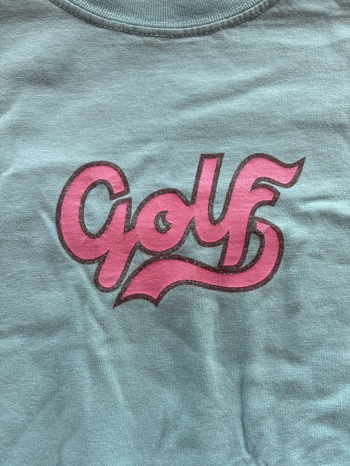 Golf Wang Golf Wang Light Blue Cursive Tee Size US M / EU 48-50 / 2 - 3 Thumbnail