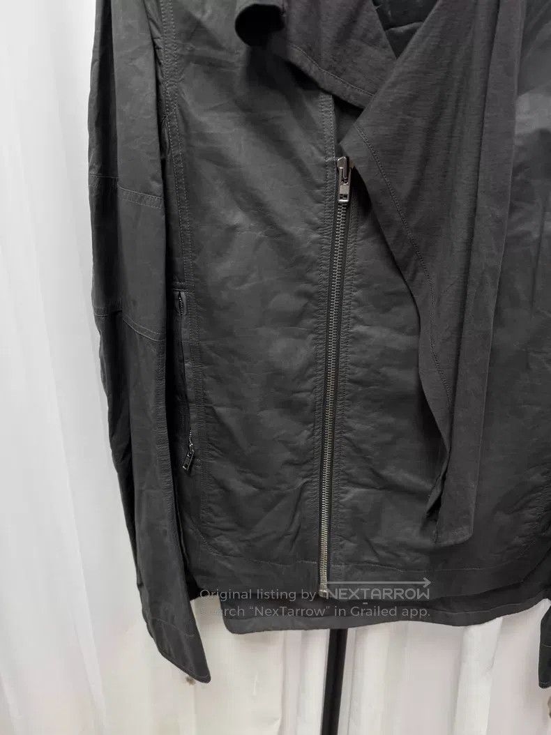 Rick Owens Rick Owens Sheepskin Patchwork Cape Scarf Collar Jacket Size US M / EU 48-50 / 2 - 3 Thumbnail