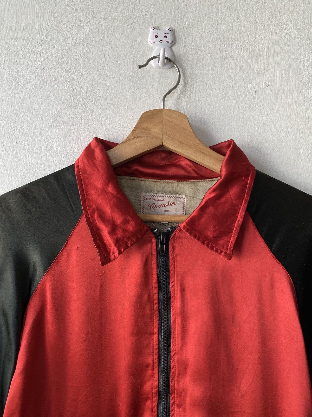 Japanese Brand × Vintage Vintage Crawler Skulls Spider Embroidery Japan Rayon Jacket Size US M / EU 48-50 / 2 - 3 Thumbnail