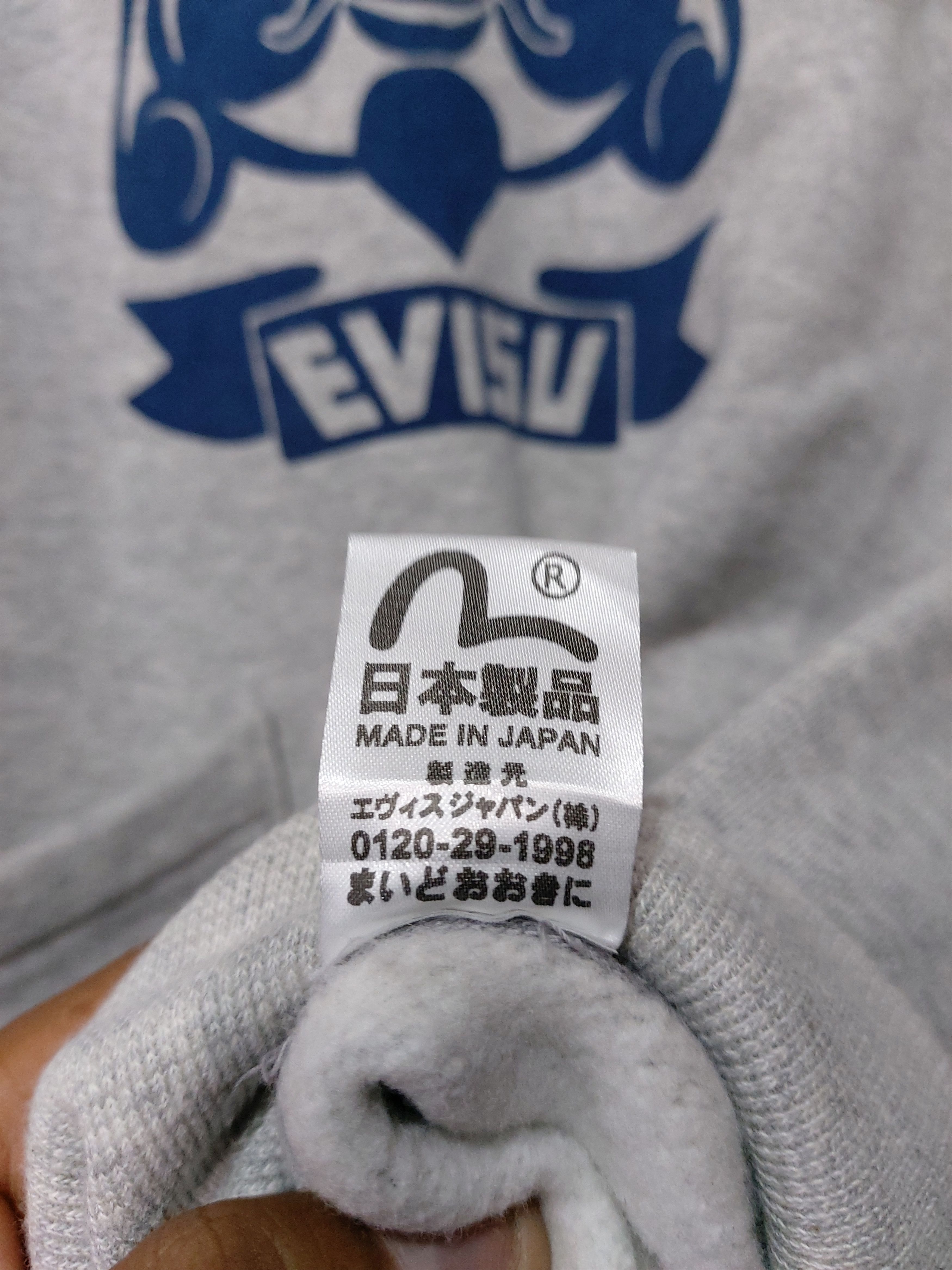 Evisu 90'S OG EVISU GODHEAD LOGO HOODIE Size US M / EU 48-50 / 2 - 7 Thumbnail