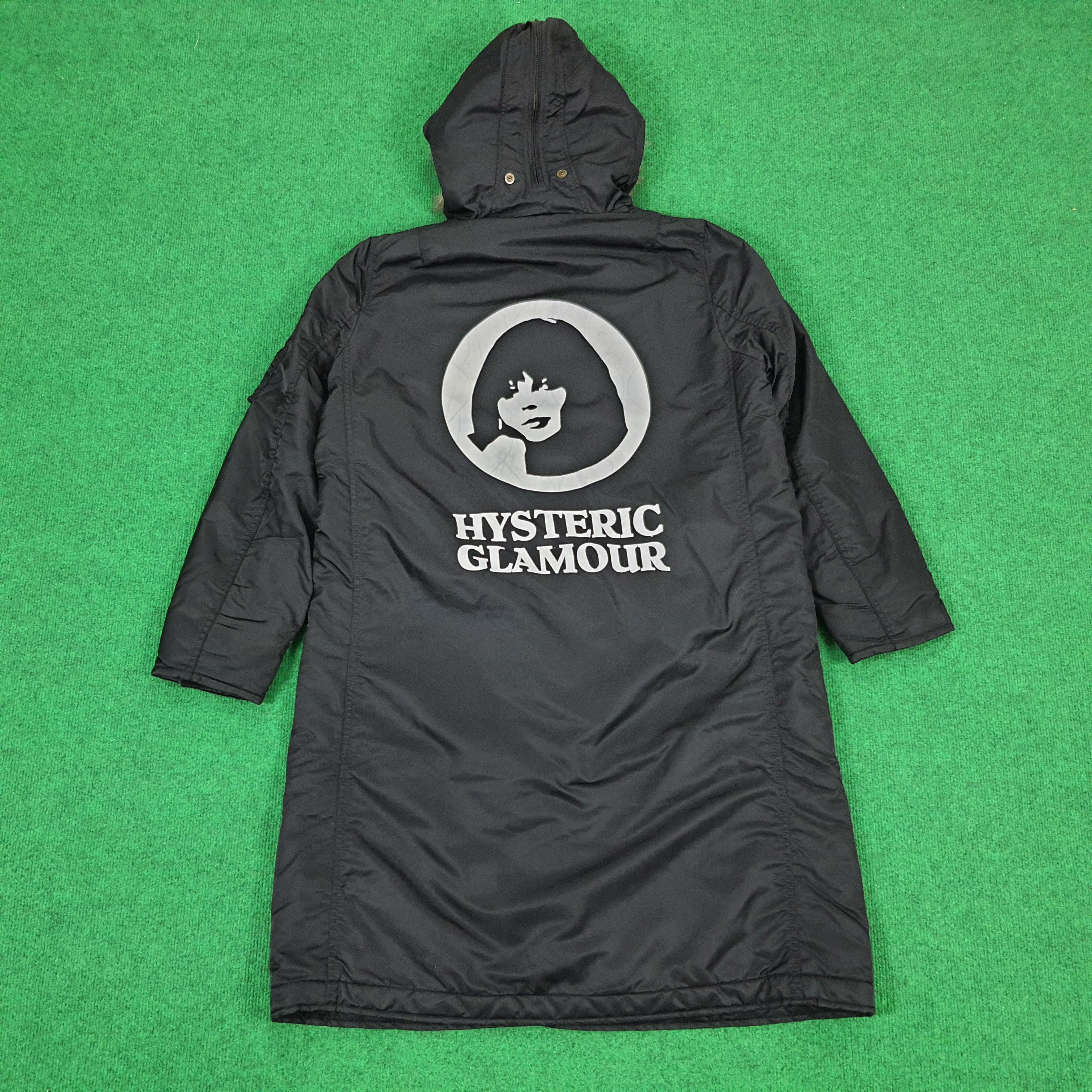Hysteric Glamour × Japanese Brand Vintage Hysteric Glamour SAMPLE Rare Custom Logo Parkas Size US M / EU 48-50 / 2 - 1 Thumbnail