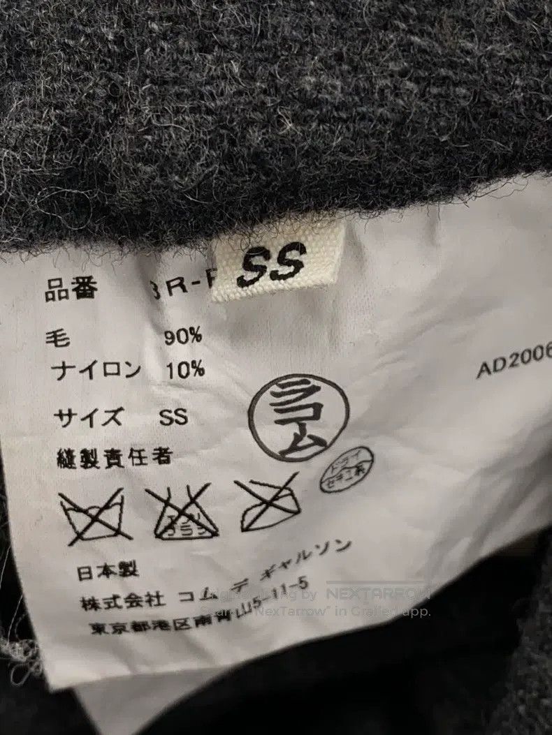 Comme des Garcons Comme Des Garcons size XS Side pocket wool trousers Size 24" / US 00 / IT 34 - 4 Thumbnail