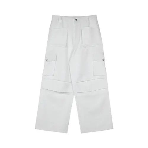 VIBE White Cargo High Waist Pants Size US 30 / EU 46 - 2 Thumbnail