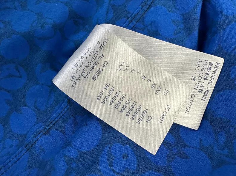 Louis Vuitton louis vuitton logo printed long sleeve shirt Size US S / EU 44-46 / 1 - 2 Thumbnail