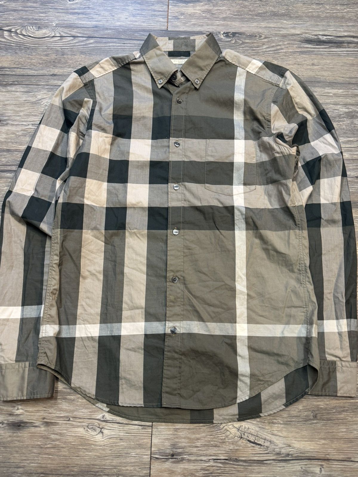 Burberry Burberry Plaid Button Up Size US M / EU 48-50 / 2 - 2 Thumbnail