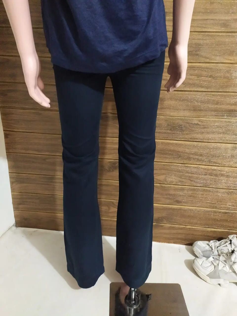 Lacoste Lacoste Bootcut Flare Pants Size 26" / US 2 / IT 38 - 3 Thumbnail
