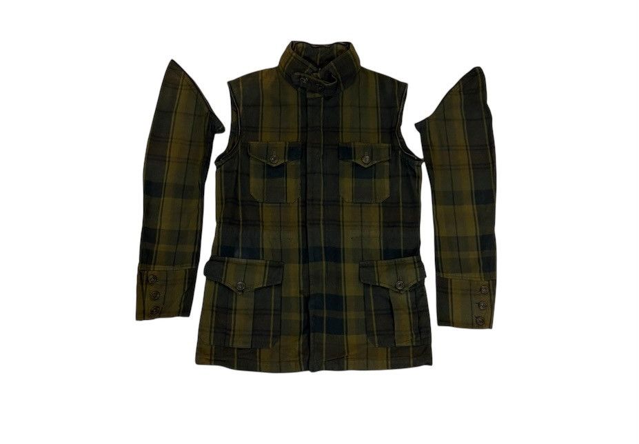 PPFM Ppfm Detachable Tartan Bondage Jacket Size US S / EU 44-46 / 1 - 2 Thumbnail