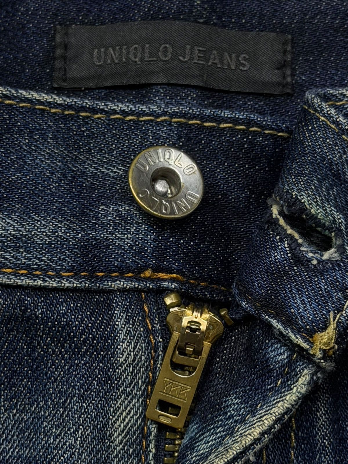 Uniqlo Vintage UNIQLO Jeans Regular Straight Kaihara Denim| Size 31 Size US 31 - 10 Thumbnail
