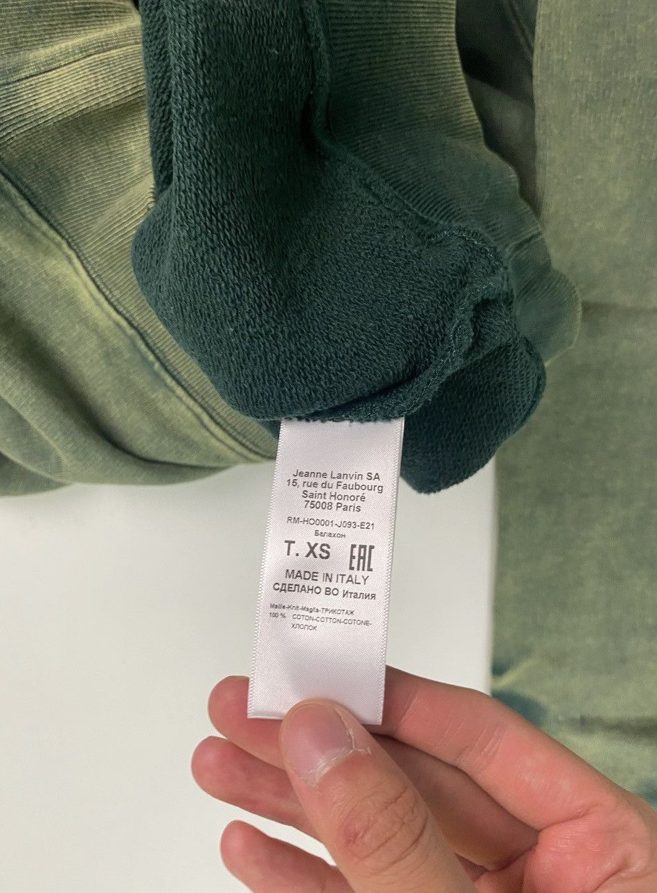 Gallery Dept. × Lanvin *Rare* Lanvin x Gallery Dept Green Hoodie Size US XS / EU 42 / 0 - 7 Thumbnail