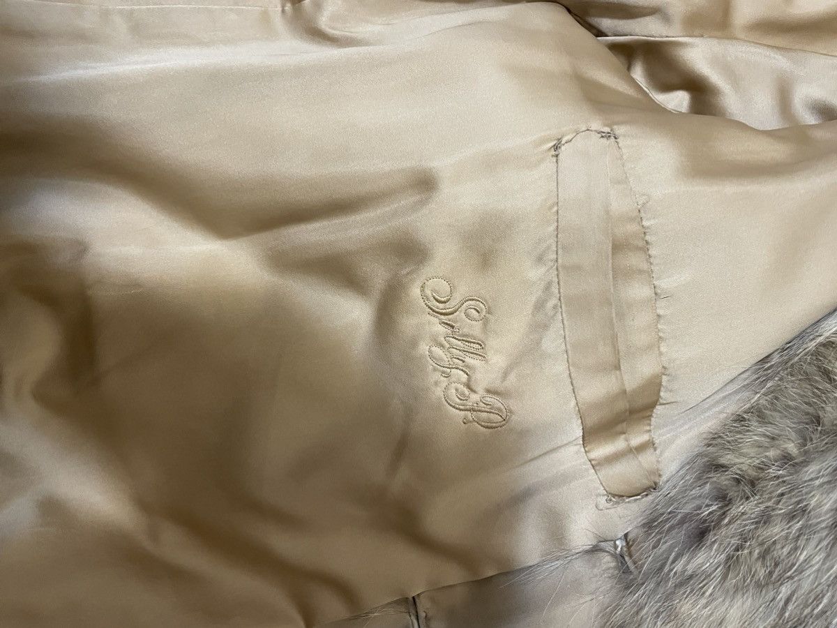Vintage Fox fur full length coat Large Size L / US 10 / IT 46 - 3 Thumbnail