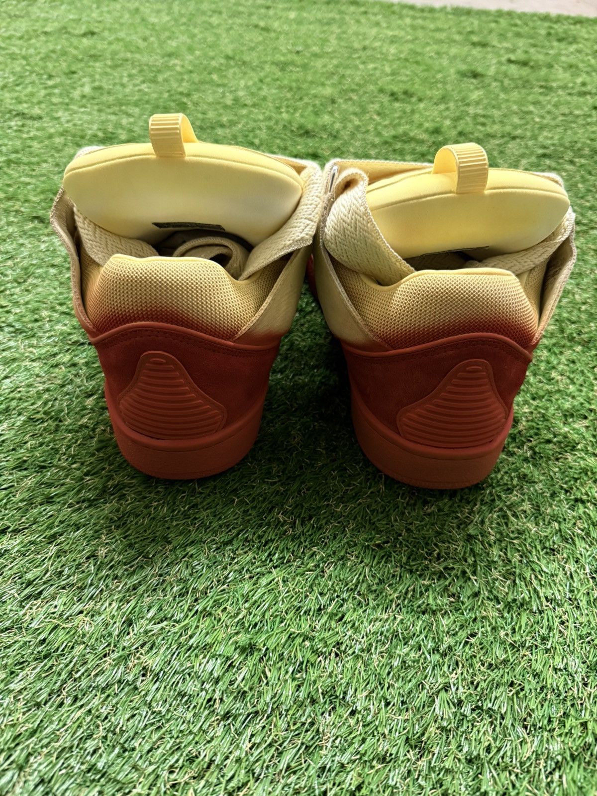 Lanvin Lanvin Curb Sneaker ‘Red Yellow’ Size US 9 / EU 42 - 4 Thumbnail