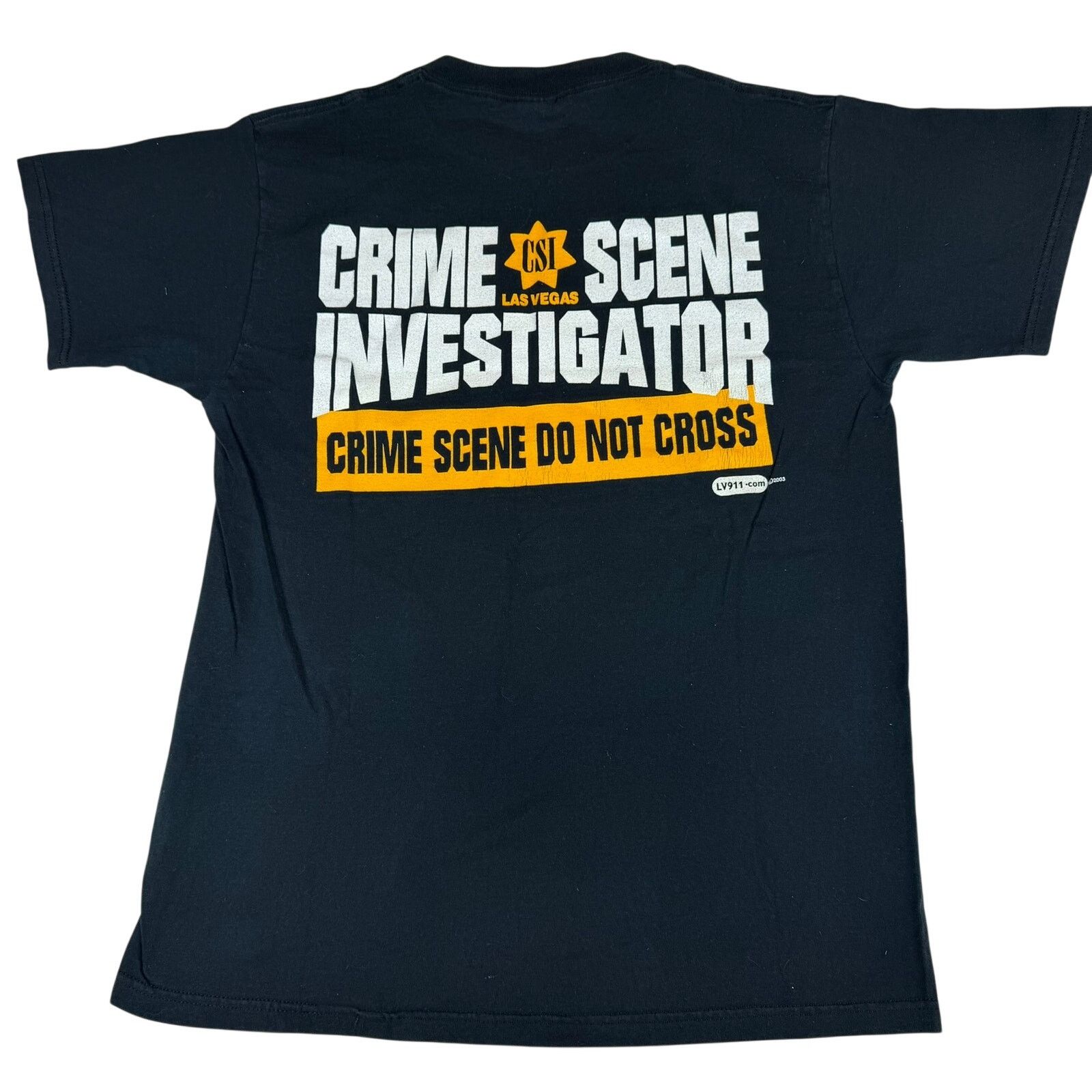 Fruit Of The Loom Vintage CSI Las Vegas T-Shirt, Size Large, Great Condition Size US L / EU 52-54 / 3 - 1 Thumbnail
