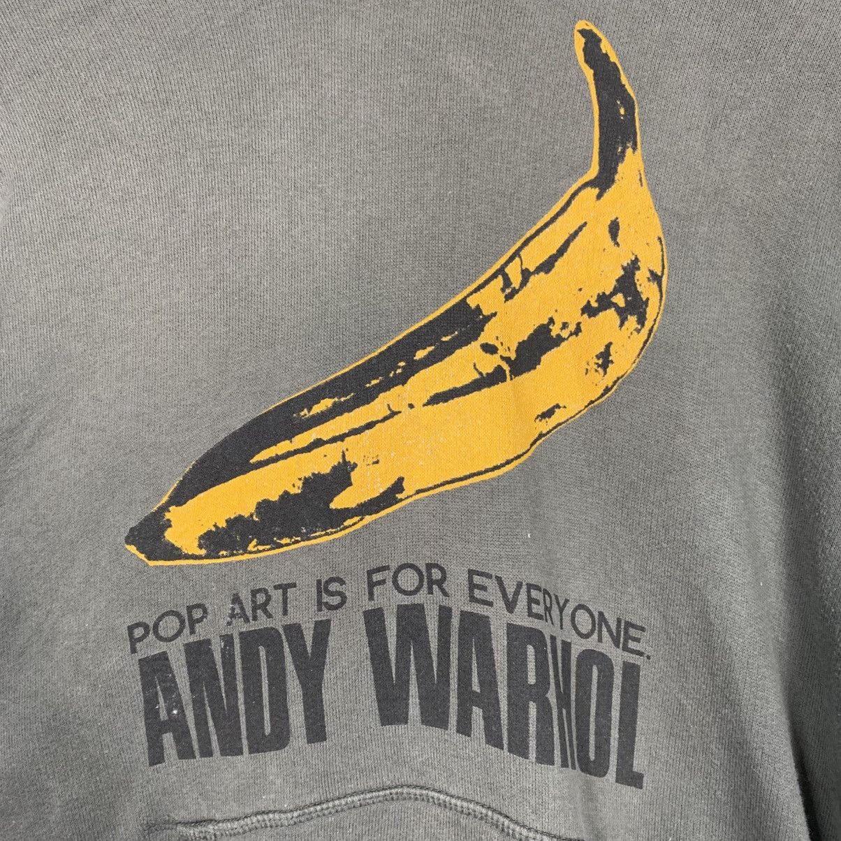 Andy Warhol × Uniqlo Uniqlo Andy Warhol Big Logo Pullover Hoodie Size US M / EU 48-50 / 2 - 13 Thumbnail