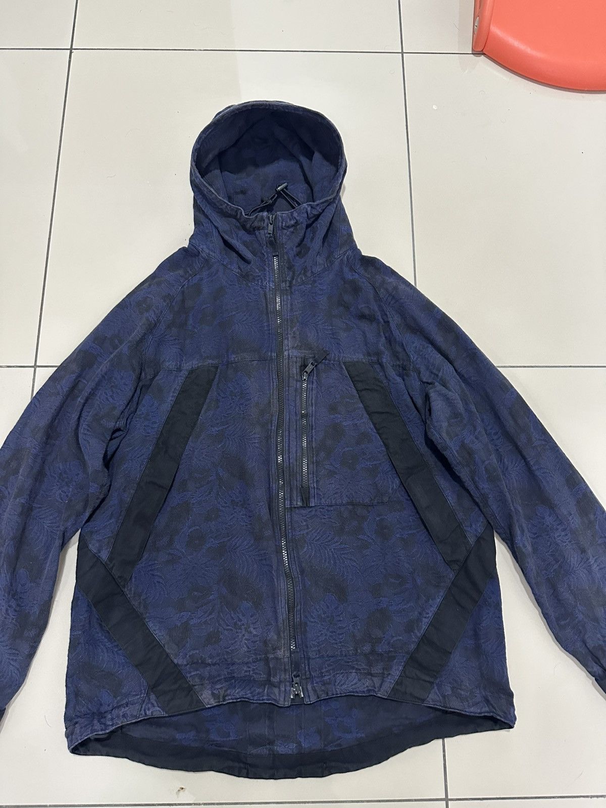 Yohji Yamamoto Yohji Yamamoto X Adidas Y-3 Hoodie Jacket Floral Design Size US XL / EU 56 / 4 - 4 Thumbnail