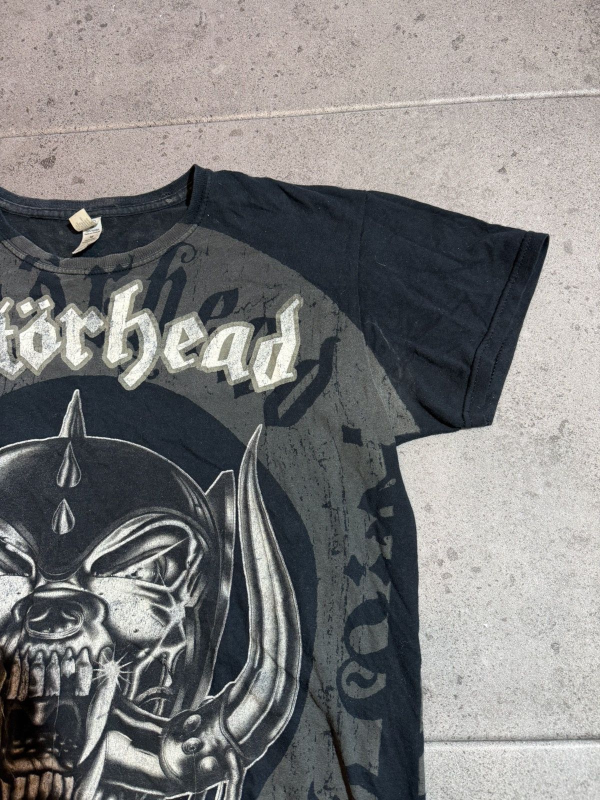 Band Tees × Vintage Vintage 2009 Motorhead Tour Black faded rock band Tee Size US M / EU 48-50 / 2 - 4 Thumbnail