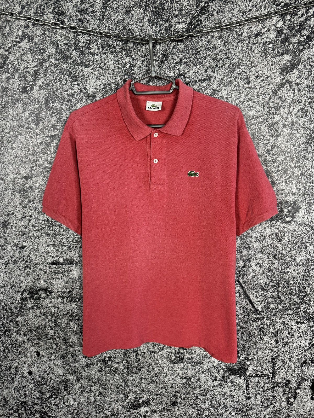 Lacoste Lacoste Short Sleeve Polo Shirt Crocodile Logo Vintage XL Size US XL / EU 56 / 4 - 1 Thumbnail