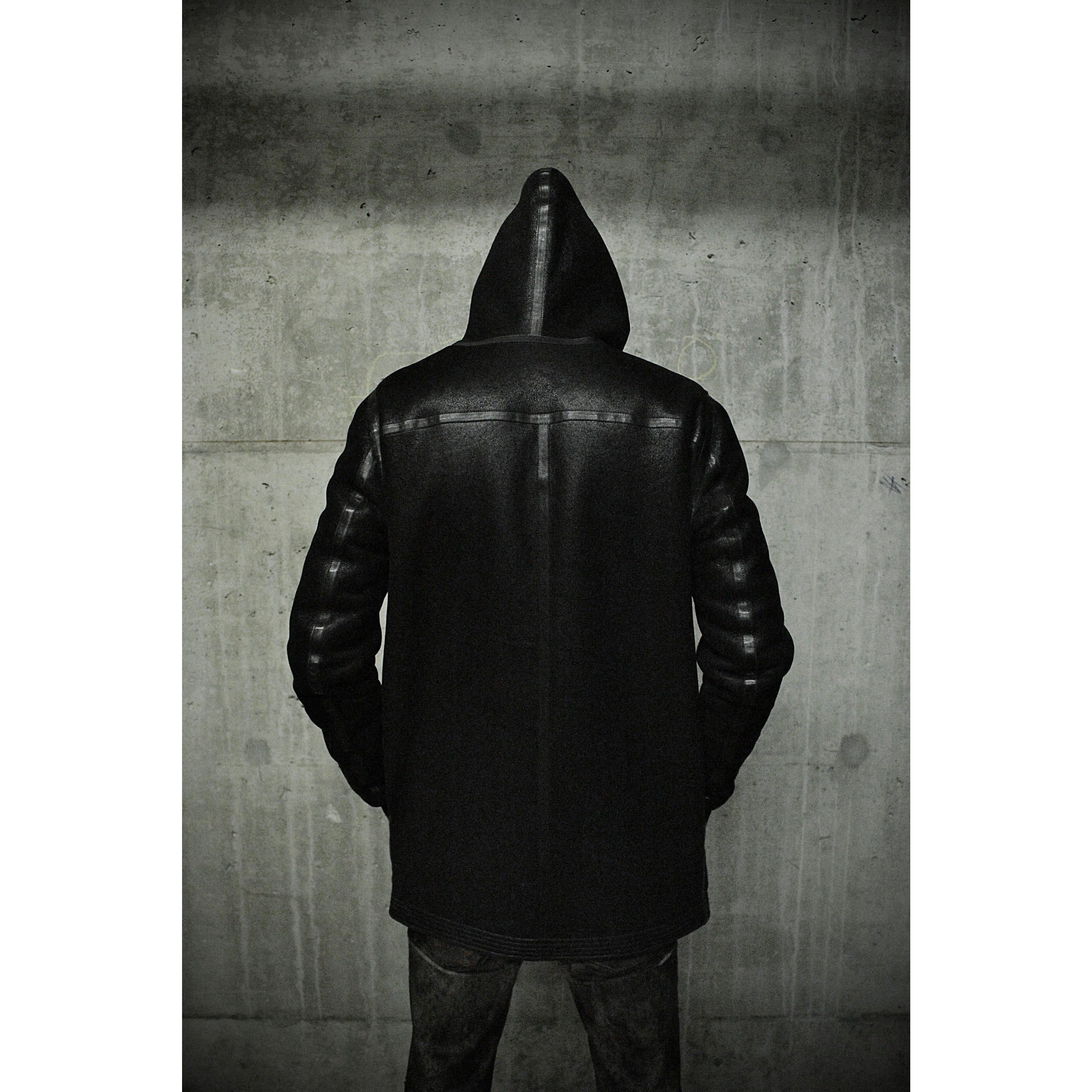 Rick Owens Rick Owens AW12 MOUNTAIN Hooded Blistered Lamb Jacket Size US M / EU 48-50 / 2 - 6 Thumbnail