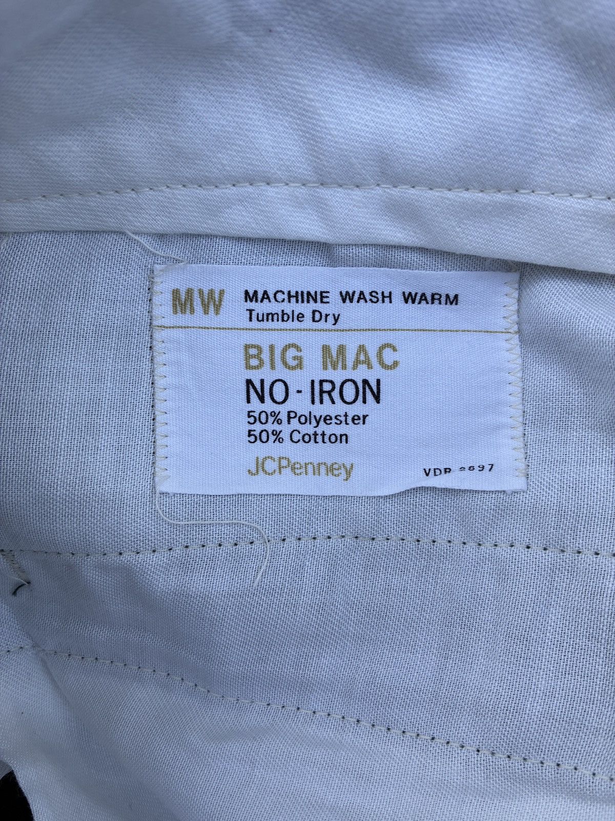Big Mac × Sears × Vintage Big Mac Green Work Pants – Cotton Blend Talon Zipper Size US 31 - 5 Thumbnail