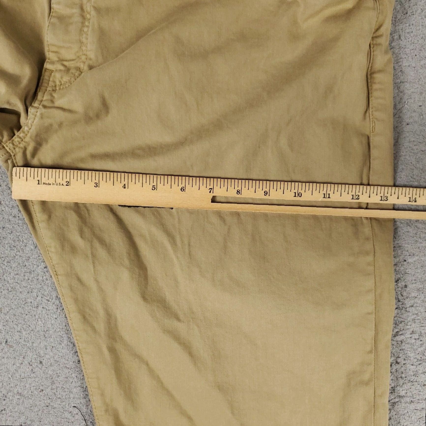 Vintage Mavi Jeans Mens Straight Leg Pants Beige Size 42x28 Regular Fit Cotton Mens Size US 42 / EU 58 - 5 Thumbnail