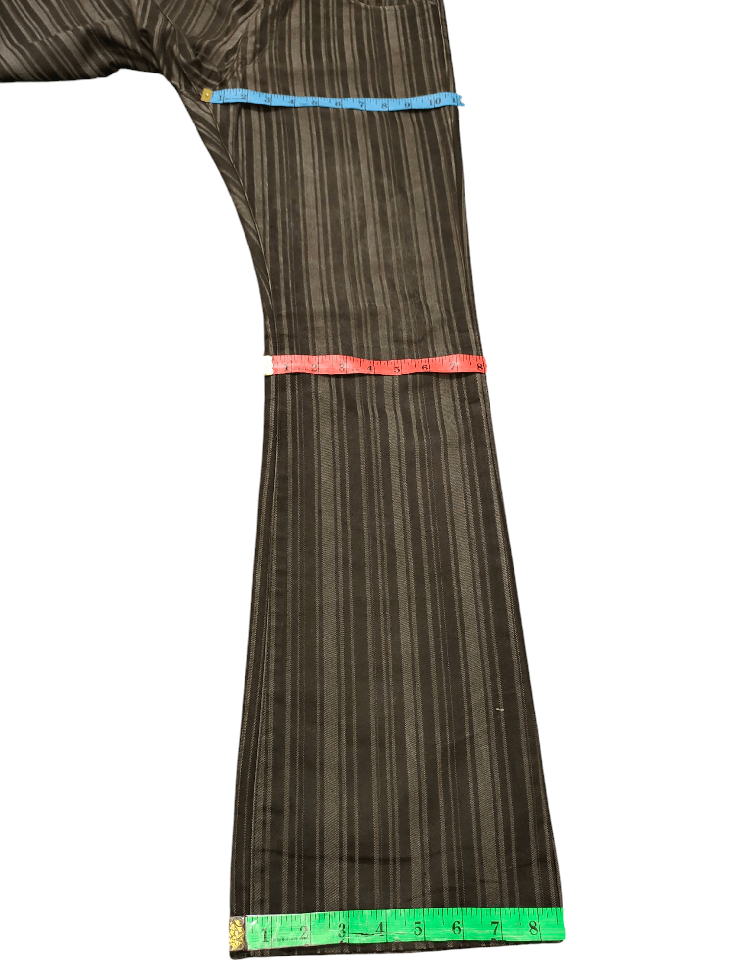 semanticdesign Flare Pants Semantic Design Japan Striped Denim Bootcut Lgb Size US 30 / EU 46 - 16 Thumbnail