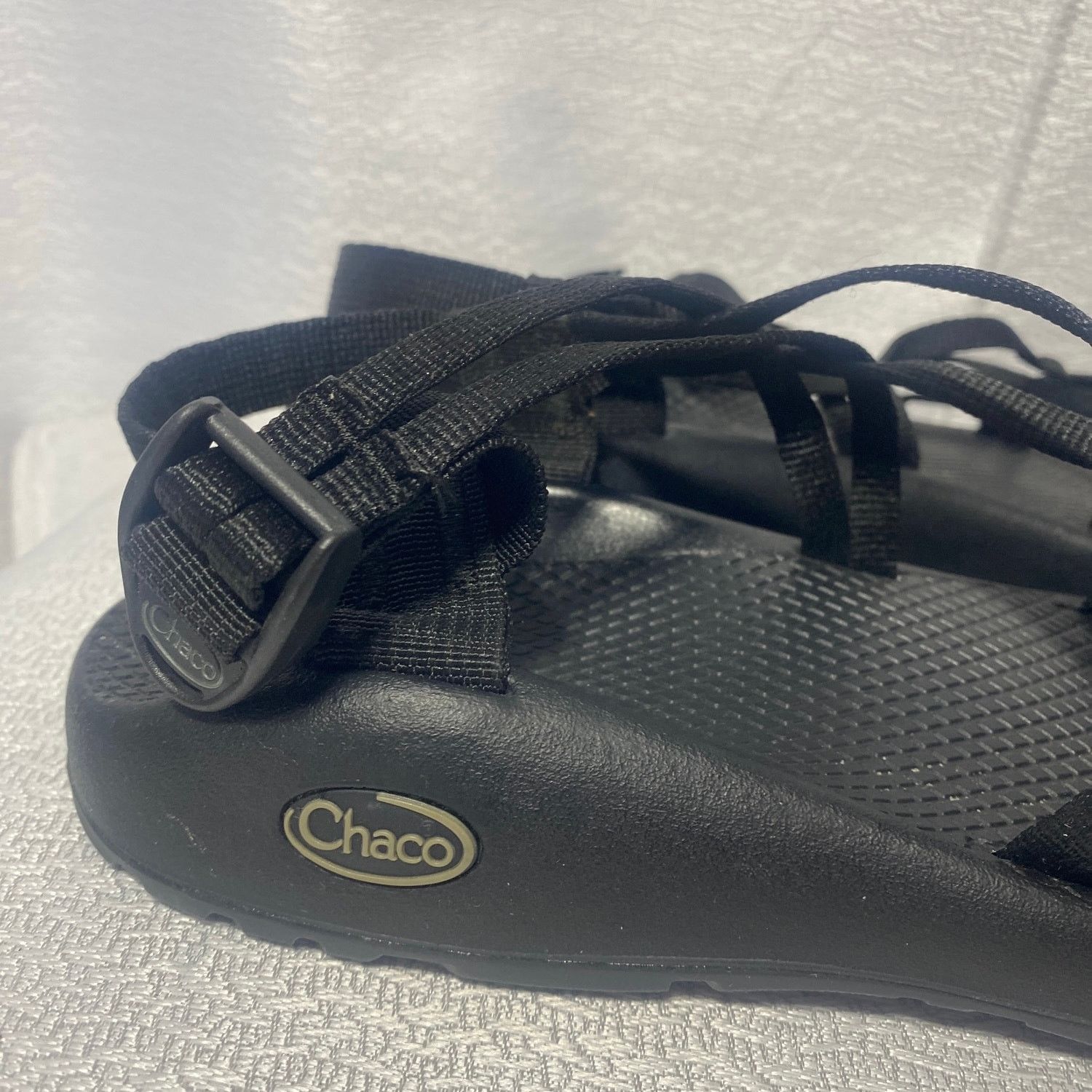 Chaco Black ZX/2 Classic Double Strap Sandals women sz 11