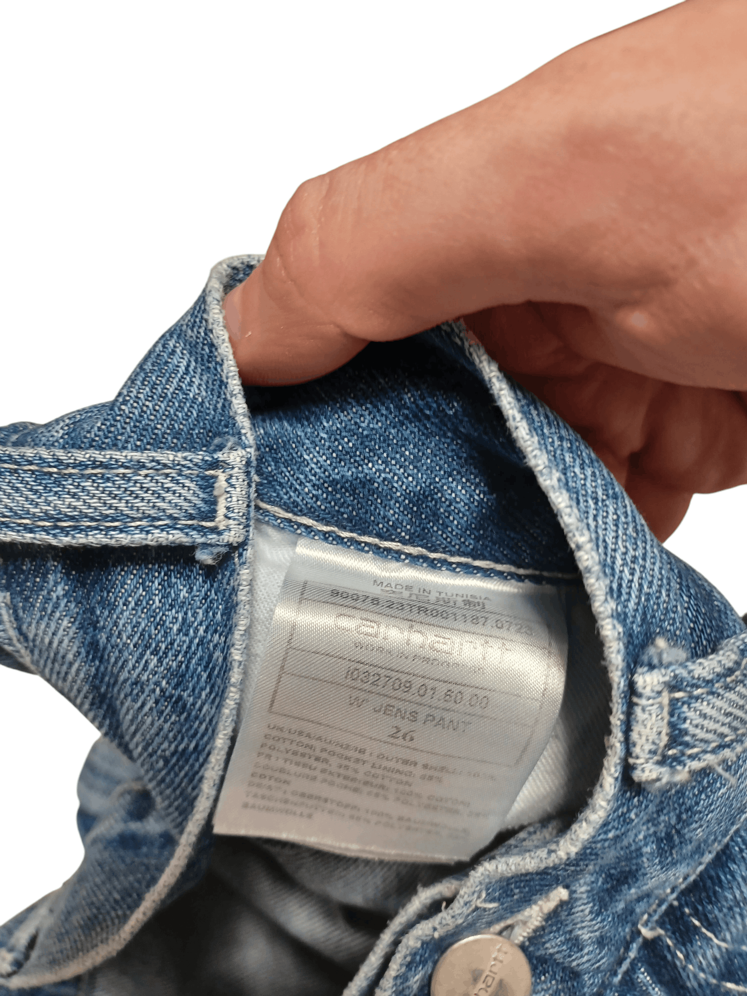 Carhartt FIRE CARHARTT BAGGY CARPENTERS HIGH WAIST LOOSE LADY`S JEANS Size 26" / US 2 / IT 38 - 6 Thumbnail
