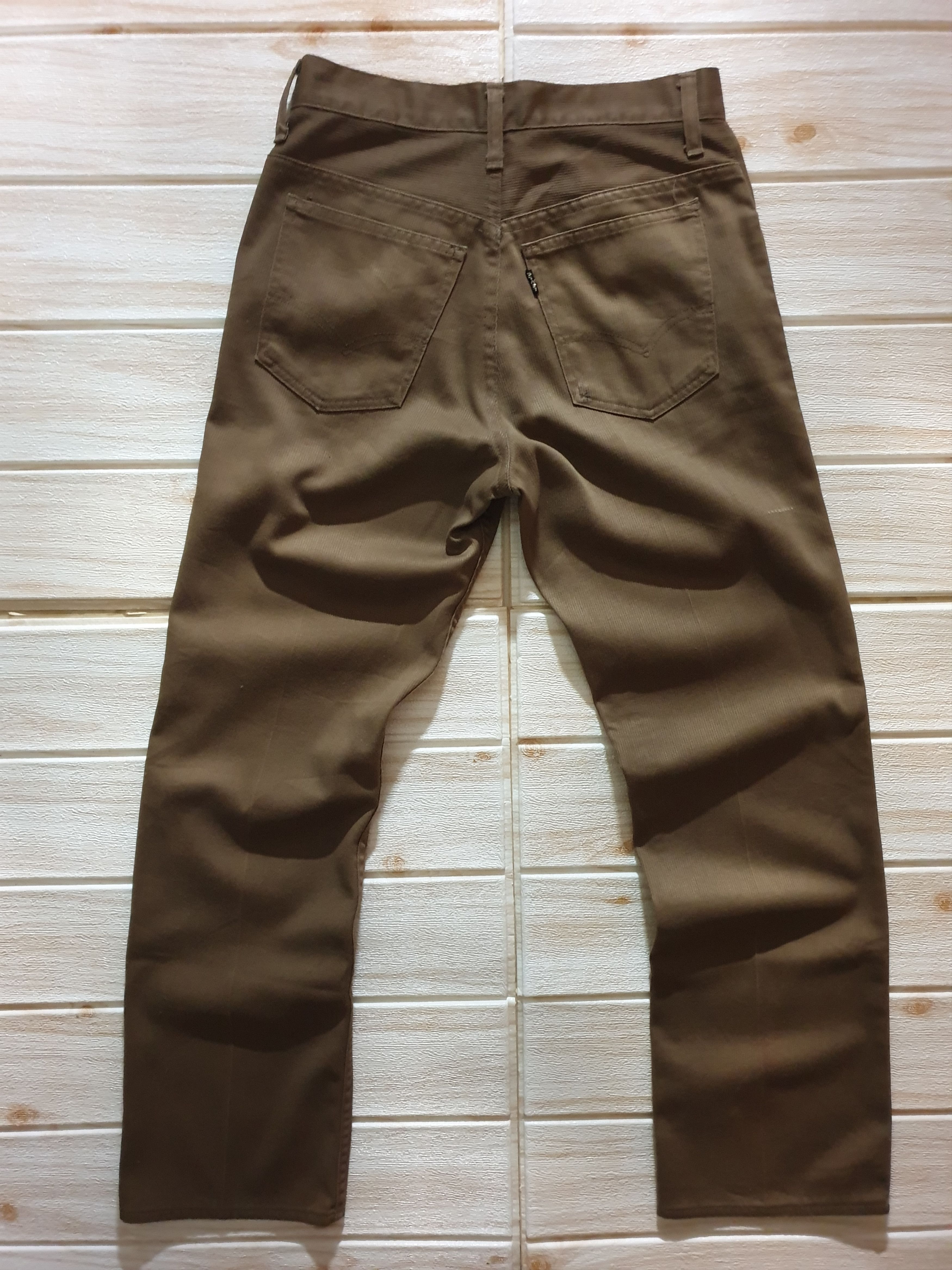 Levi's 💥Vintage levis big E star press cudroy pant Size US 27 - 18 Thumbnail