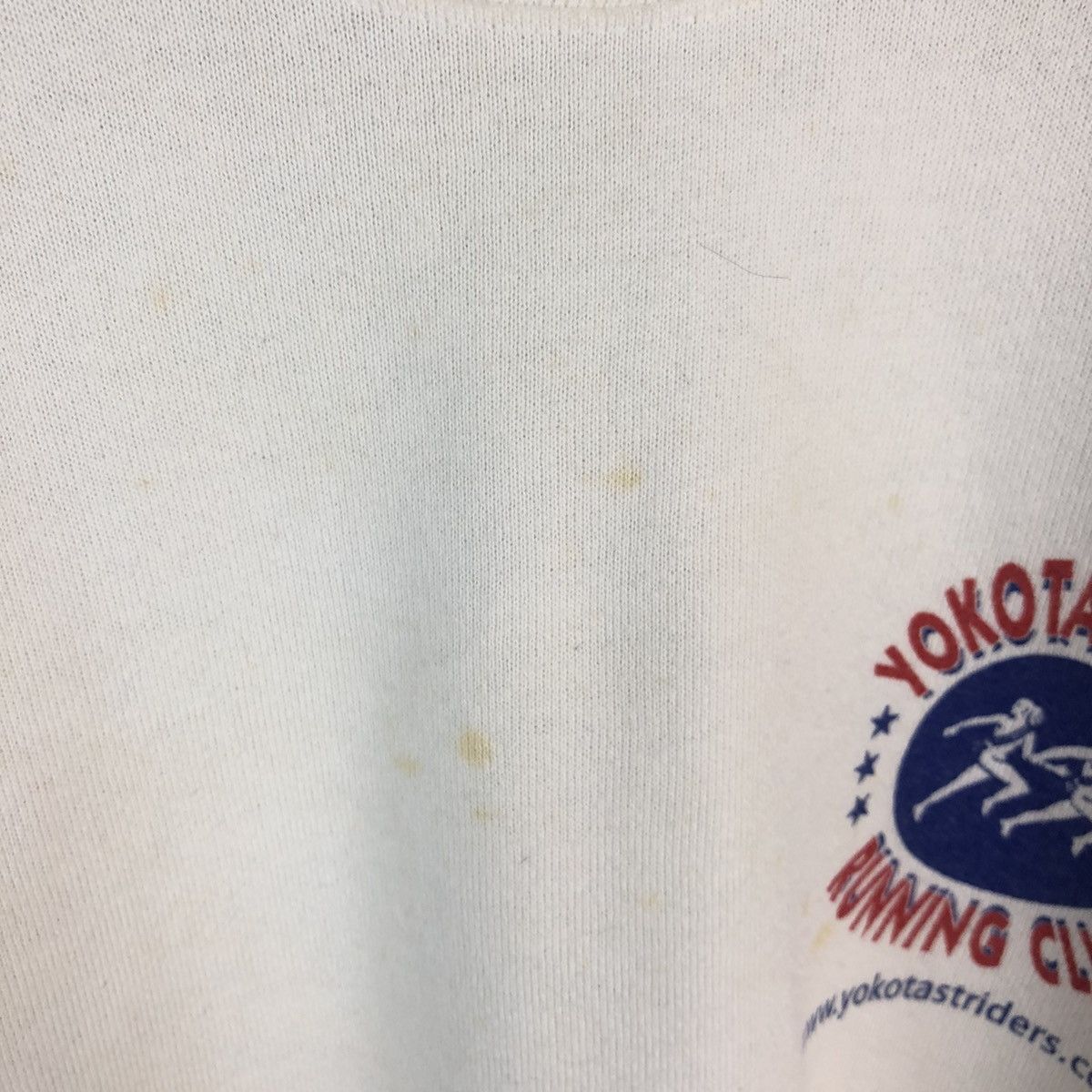 Japanese Brand × Vintage MJ Sofee vintage Marathon White Sweatshirt #A1997 Size US M / EU 48-50 / 2 - 12 Thumbnail