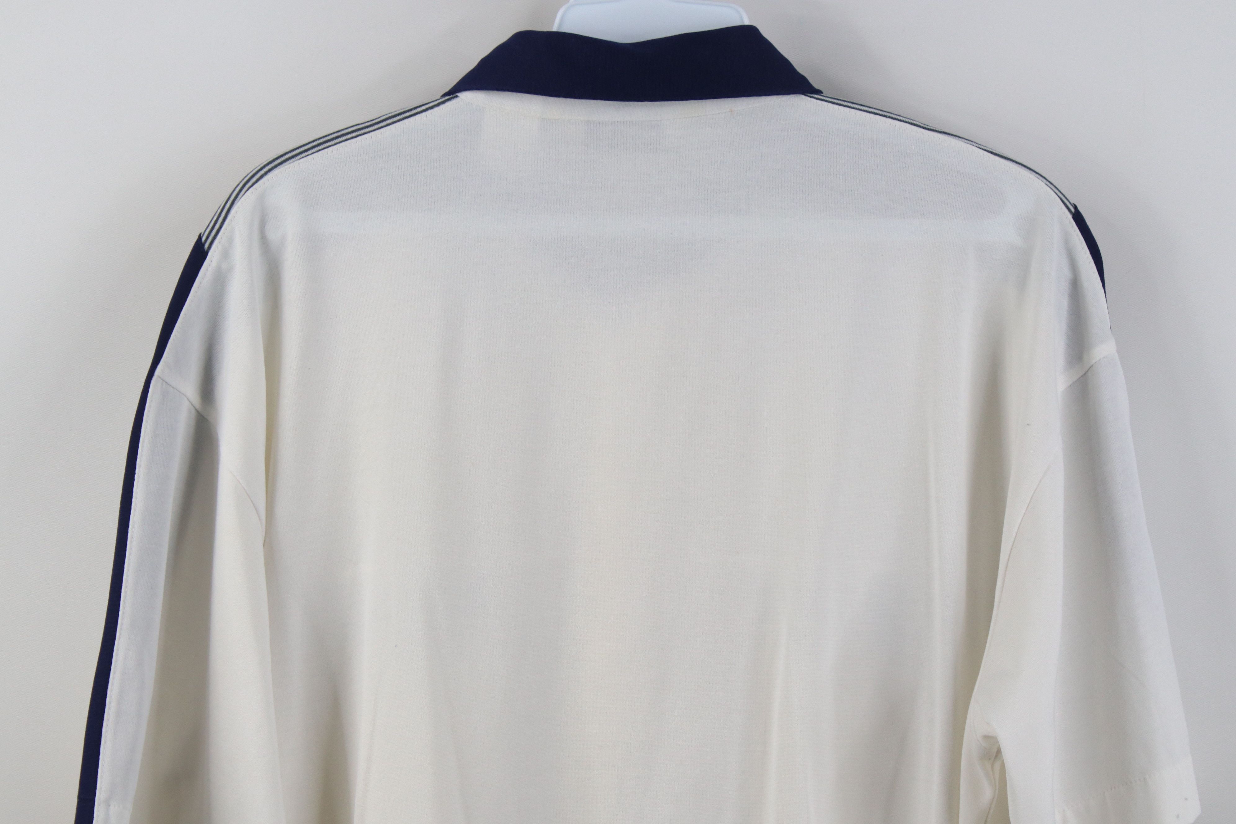 Vintage Vintage 90s Streetwear Pullover Polo Shirt White Mob Mafia Size US M / EU 48-50 / 2 - 14 Thumbnail