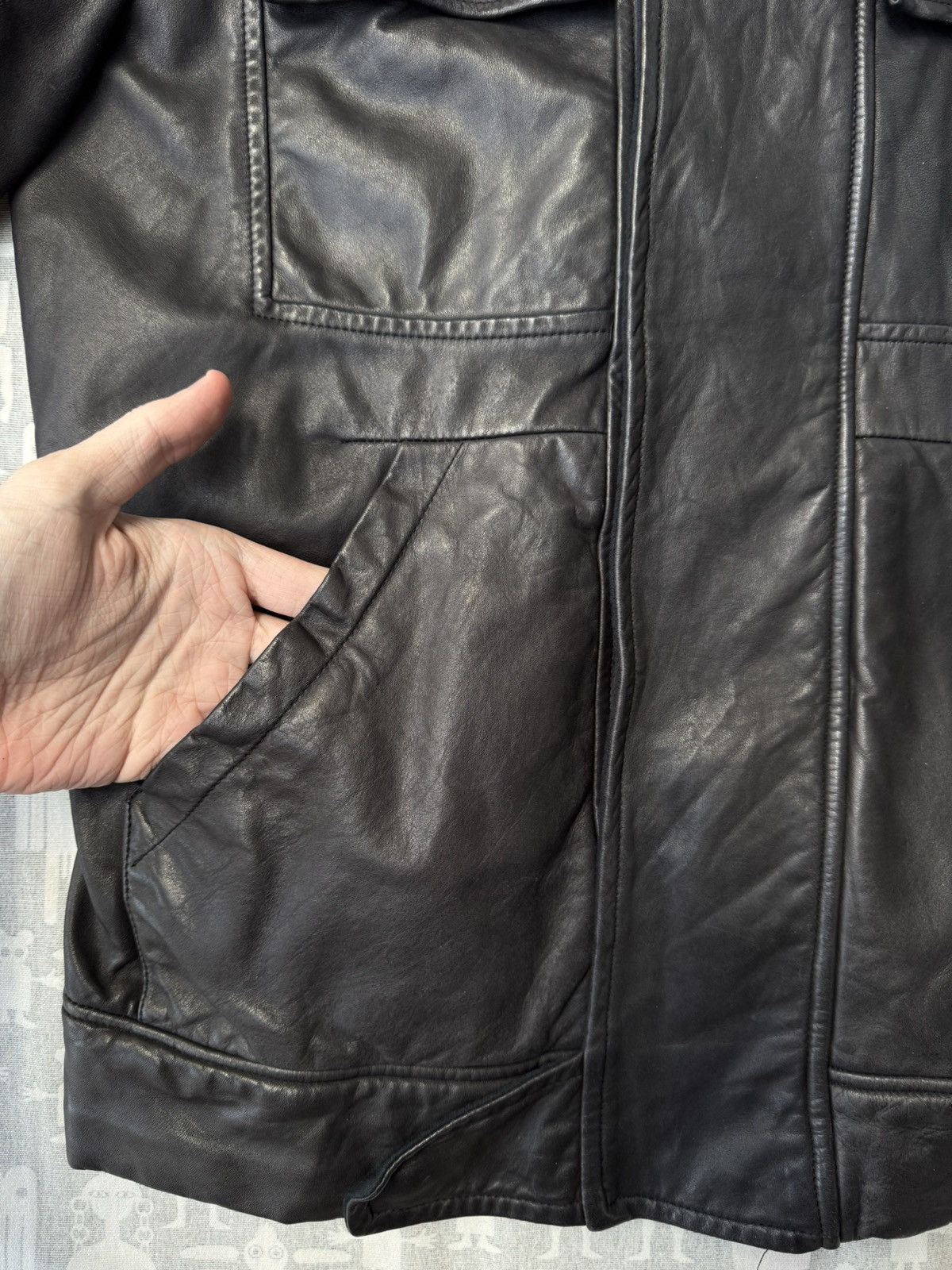 Rick Owens Rick Owens AW08 Stag Calf Leather Jacket Size US M / EU 48-50 / 2 - 6 Thumbnail