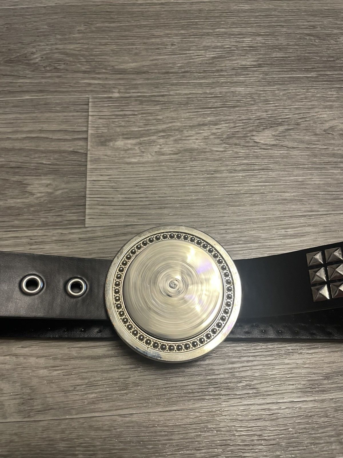 New York Yankees New York Yankees Pyramid Belt Spinner Big Buckle Rhinestone Size ONE SIZE - 13 Thumbnail