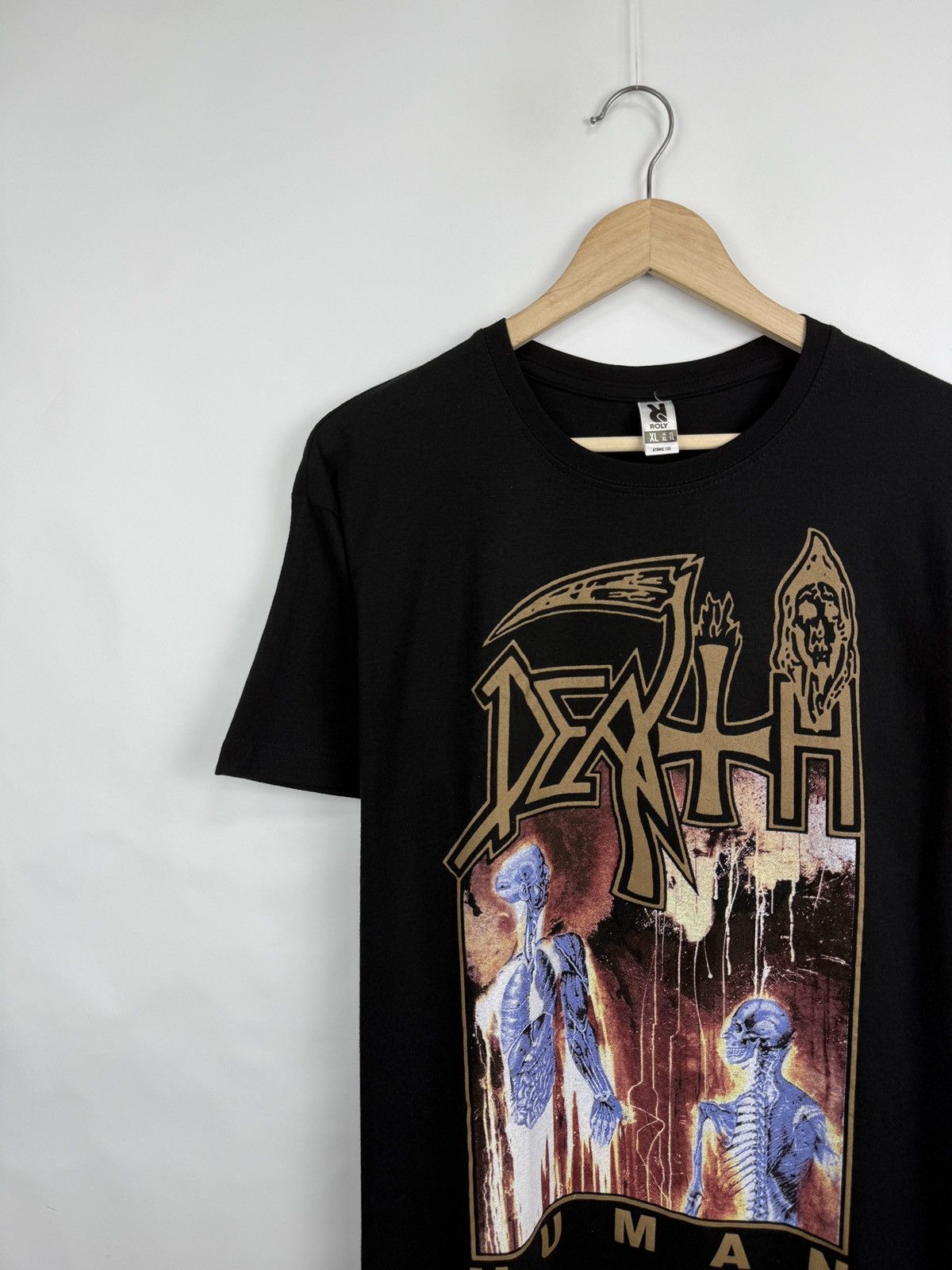 Band Tees 🇺🇸 Vintage Y2K Death Human Old School Death Metal T-Shirt Size US XL / EU 56 / 4 - 4 Thumbnail