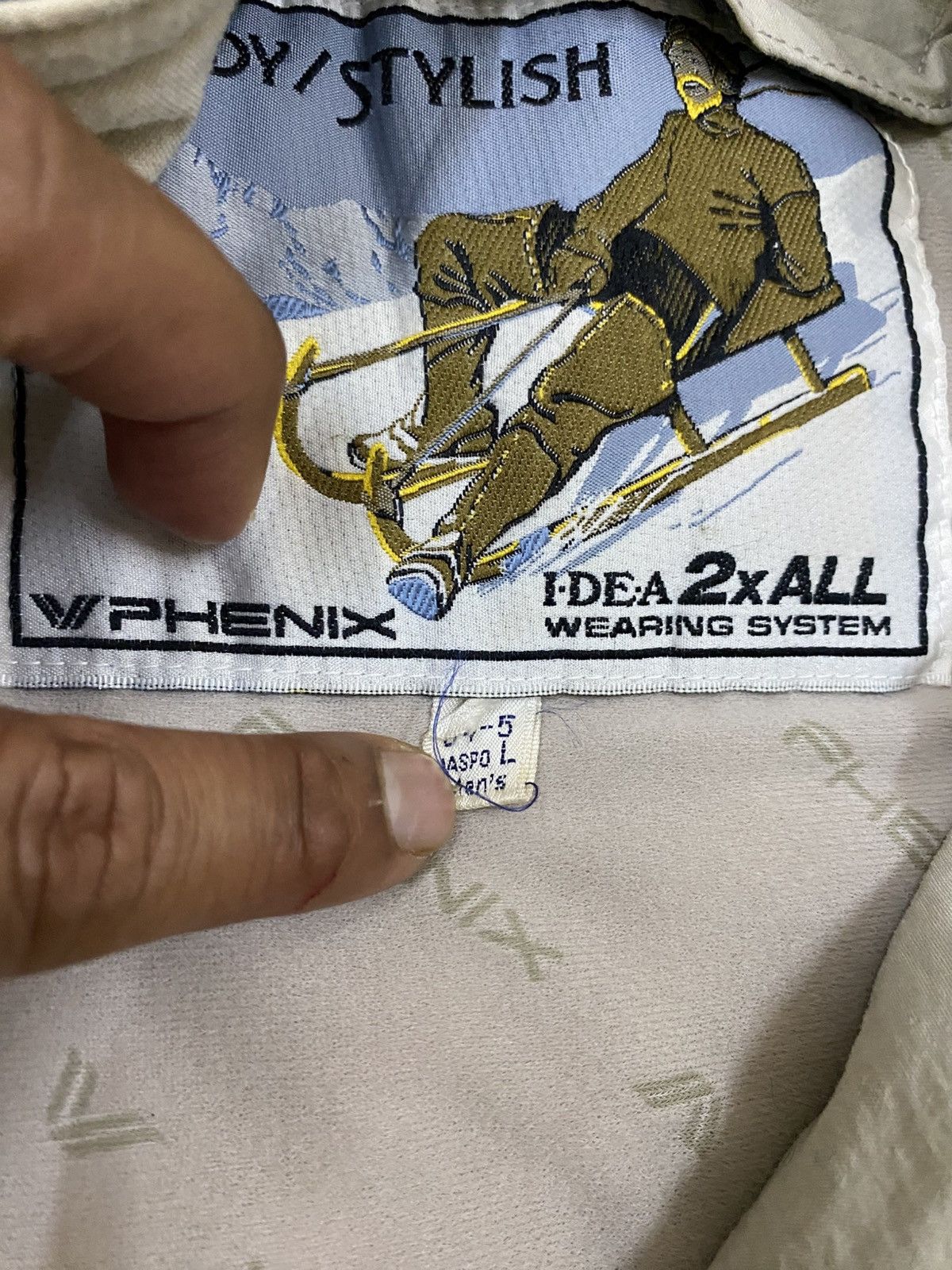 Japanese Brand Vtg Phenix Ski Jacket Bomber Size US L / EU 52-54 / 3 - 13 Thumbnail