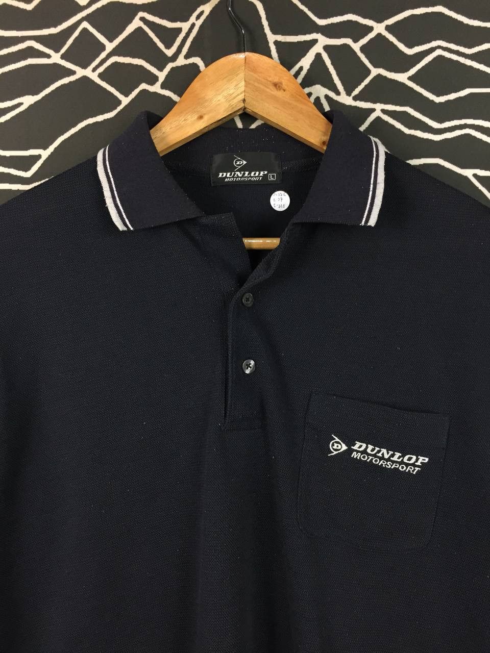 Dunlop Vtg Dunlop Motorsport Embroidered Logo Longsleeve Polo Shirt Size US L / EU 52-54 / 3 - 3 Thumbnail