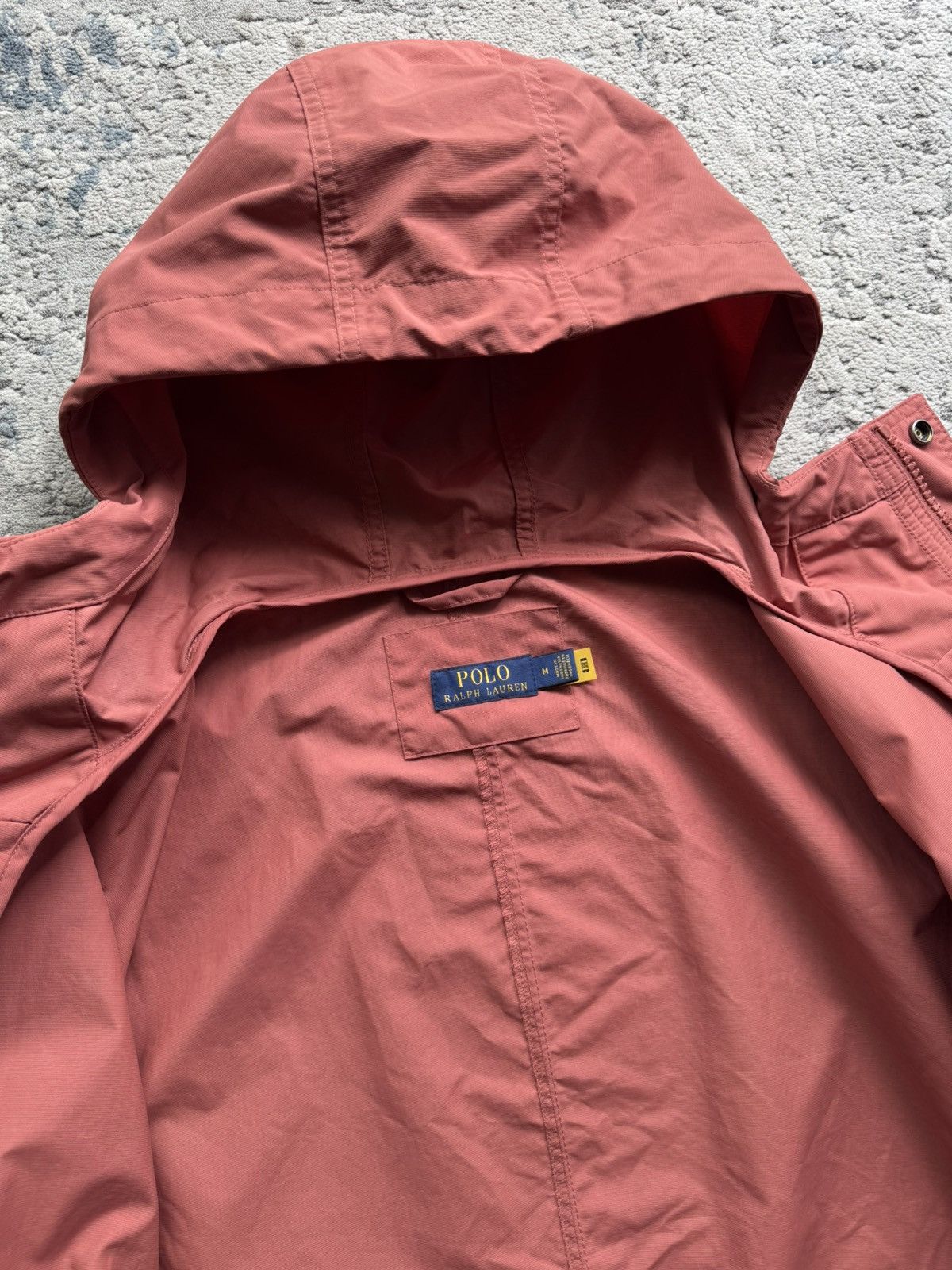 Polo Ralph Lauren Polo Ralph Lauren Peach Hooded Jacket Size M Size M / US 6-8 / IT 42-44 - 8 Thumbnail