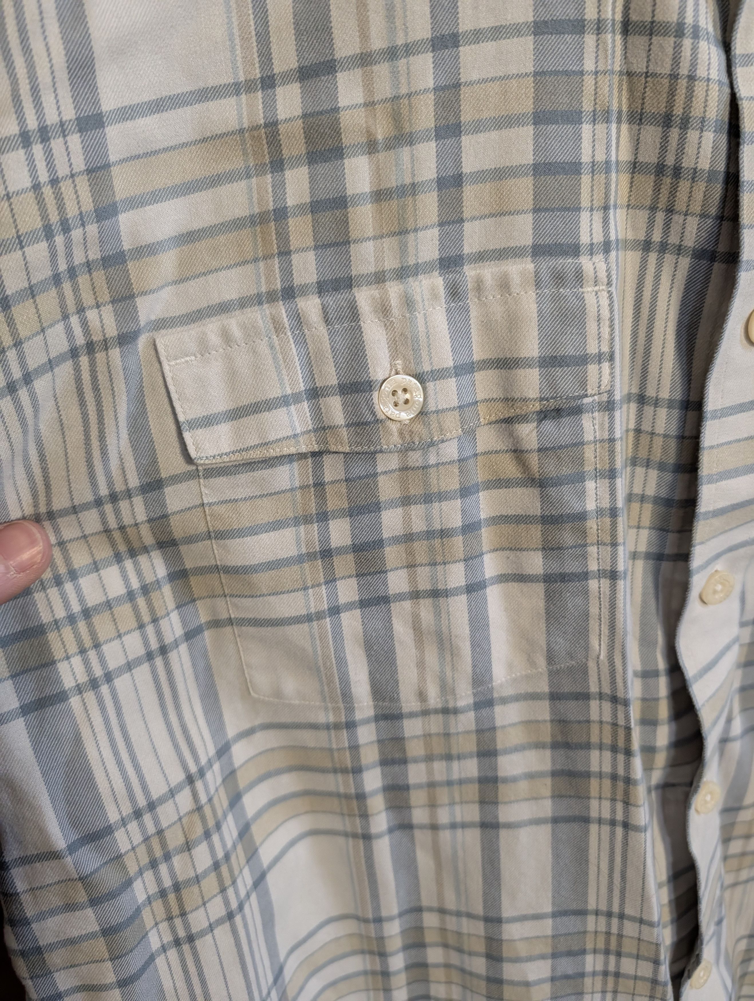 Patagonia Light flannel plaid organic dual chest pocket shirt Size US L / EU 52-54 / 3 - 3 Thumbnail