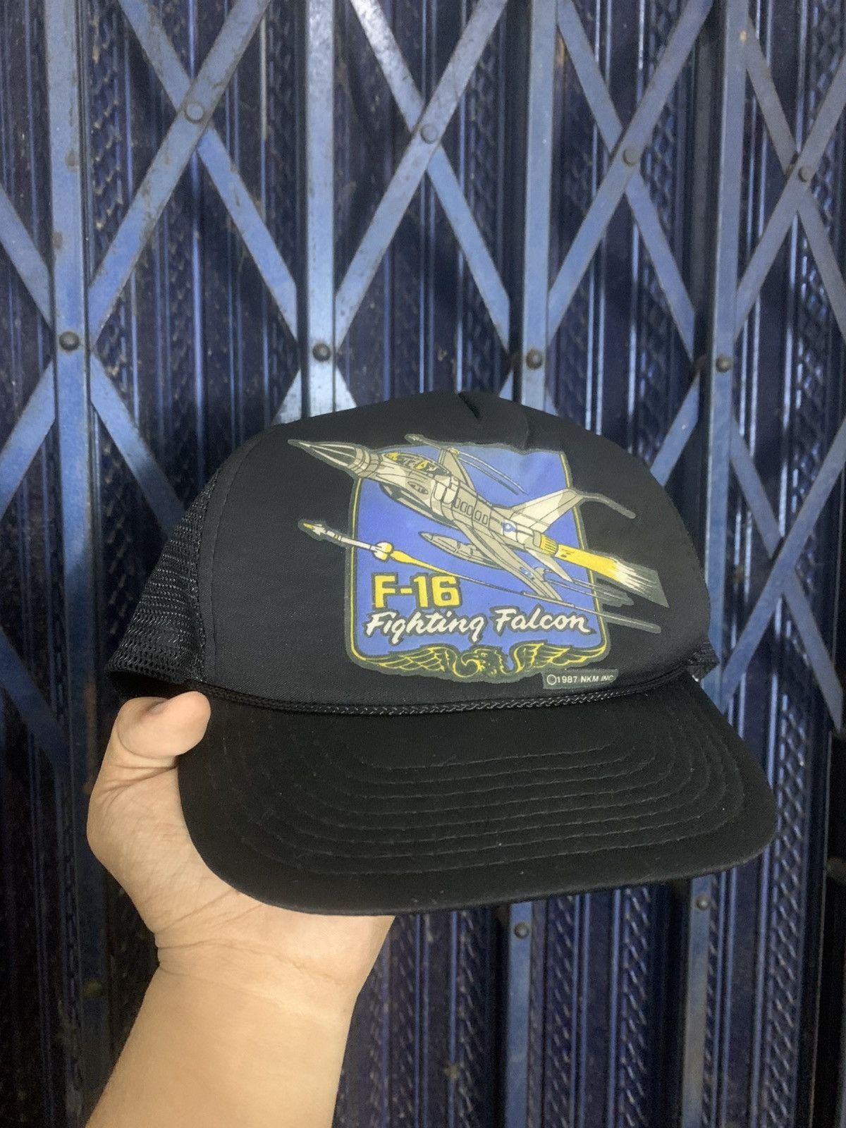 Vintage Vintage Trucker Hats F16 Size ONE SIZE - 1 Thumbnail