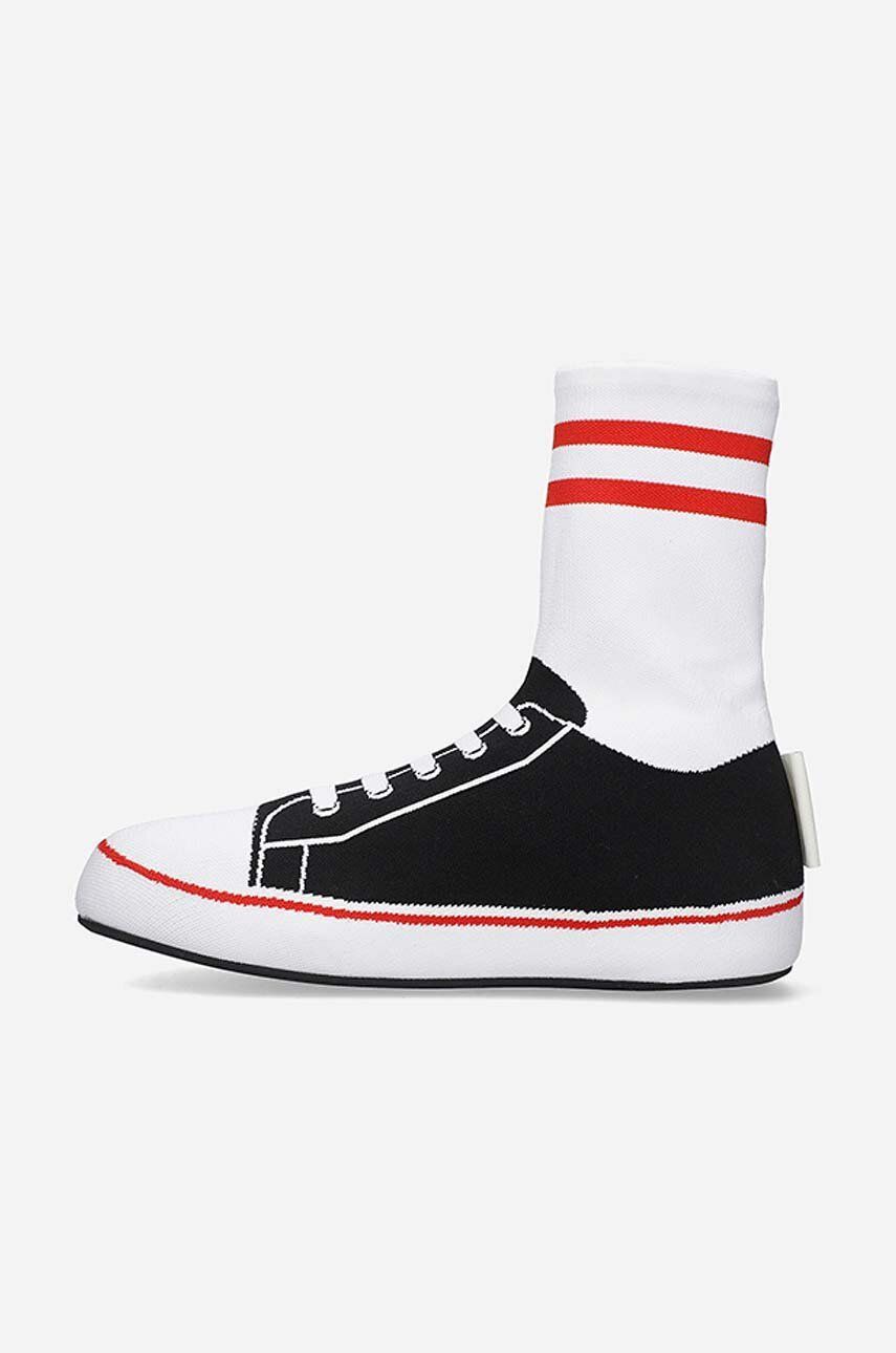 Marni o1y0225 Logo Hi-Top Sneakers in Multicolor Size US 10 / EU 43 - 2 Thumbnail