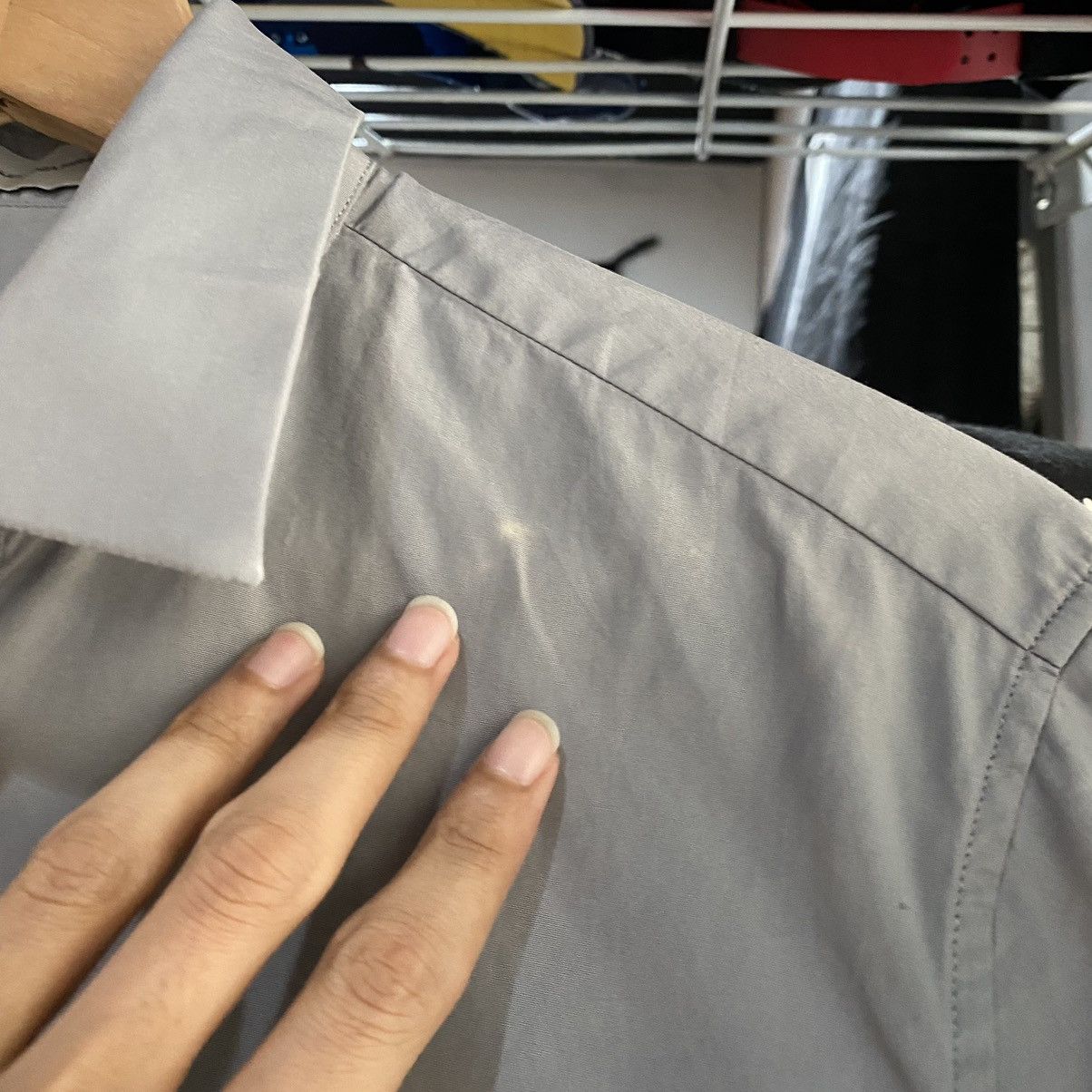Balenciaga × Designer Balenciaga Paris Plain button up shirt Size US M / EU 48-50 / 2 - 6 Thumbnail