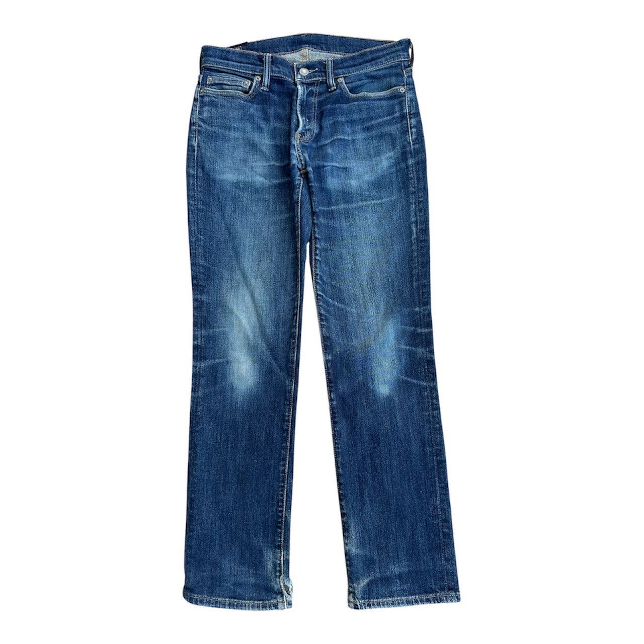 Abercrombie & Fitch Abercrombie & Fitch Japan Indigo Denim Distressed Jeans W32 Size US 32 / EU 48 - 1 Thumbnail