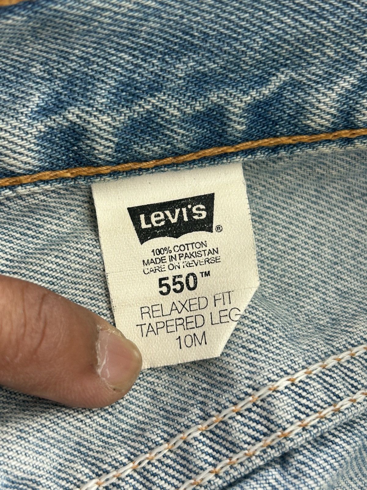 Levi's Levis 550 Vintage Denim Size US 30 / EU 46 - 14 Thumbnail