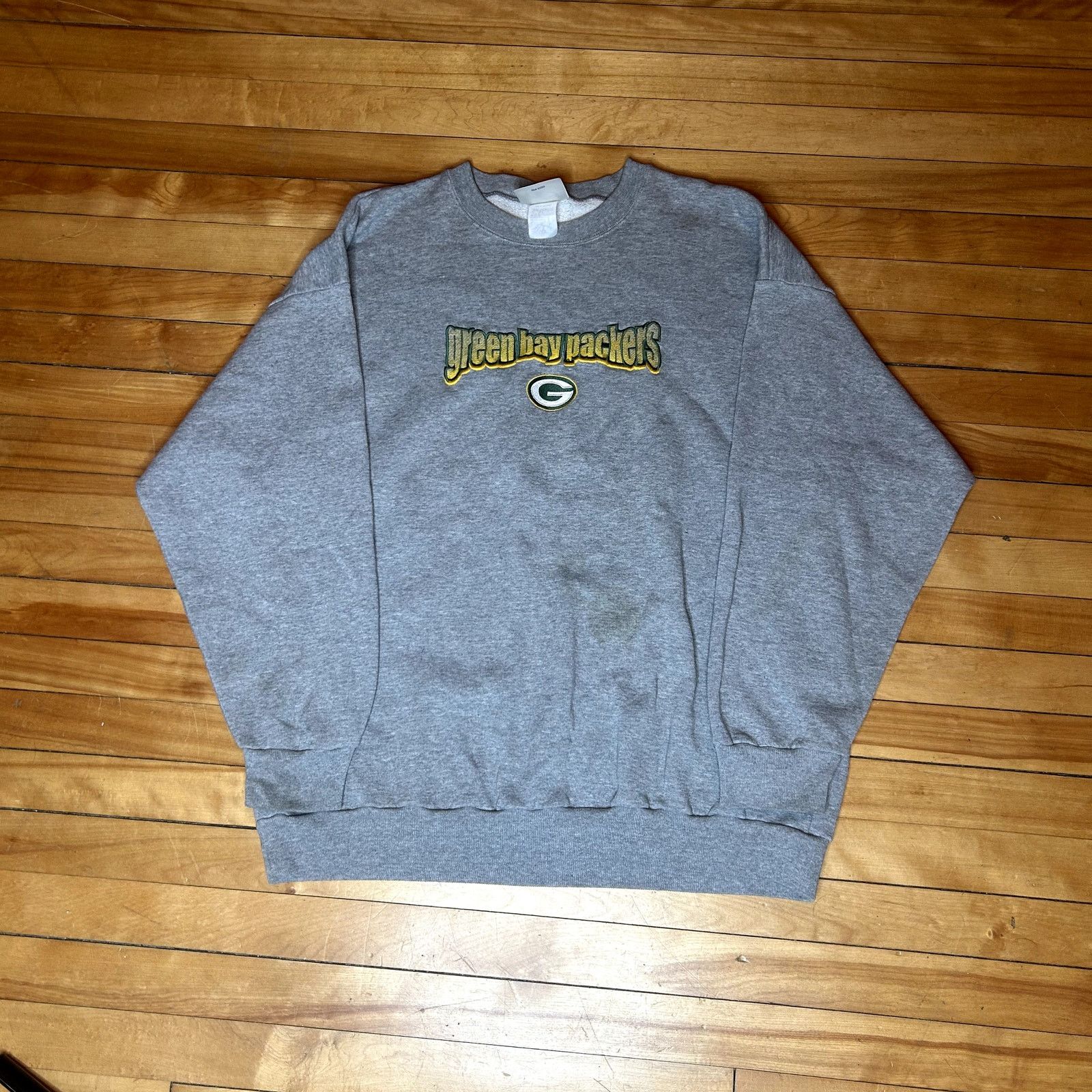Logo Athletic Y2K Gray Packers Crewneck Size US L / EU 52-54 / 3 - 1 Thumbnail