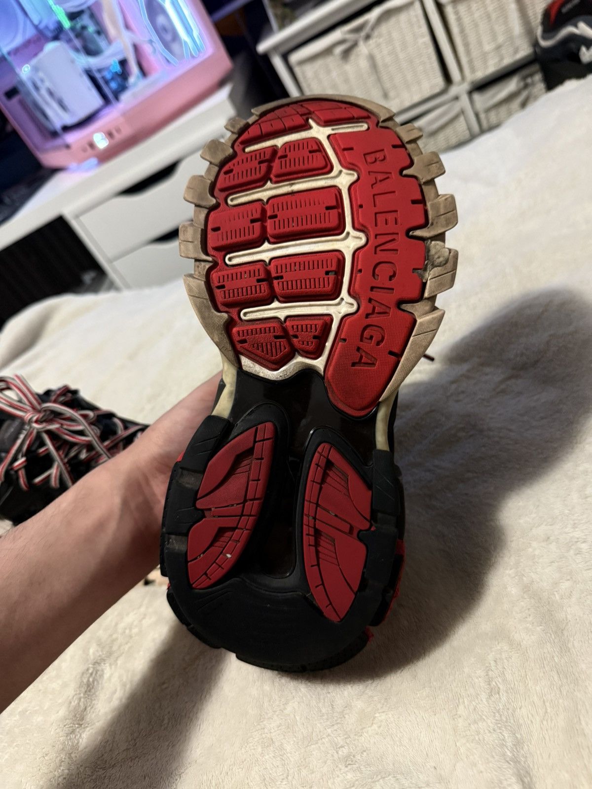 Balenciaga Balenciaga Track Sneaker Bred Size US 6 / EU 39 - 13 Thumbnail